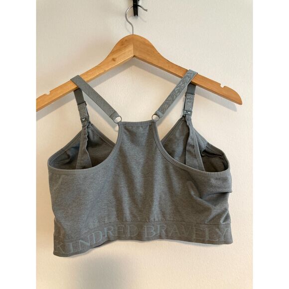 Kindred Bravely Simply Sublime Nursing Bra Grey Size XL - Picture 3 of 3